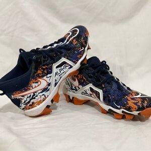 Nike Kids Sneakers - Blue and Orange